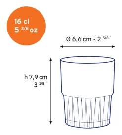 Duralex Professionnels De La Restauration|Verres À Eau>Empilable - Verre Transparent 16cl