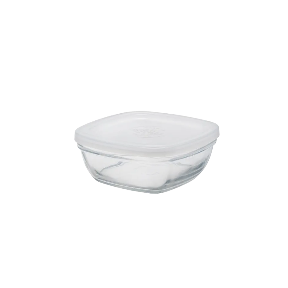 Duralex Professionnels De La Restauration|Boîtes Carrées>Freshbox - Boite de conservation carrée couvercle blanc 61cl