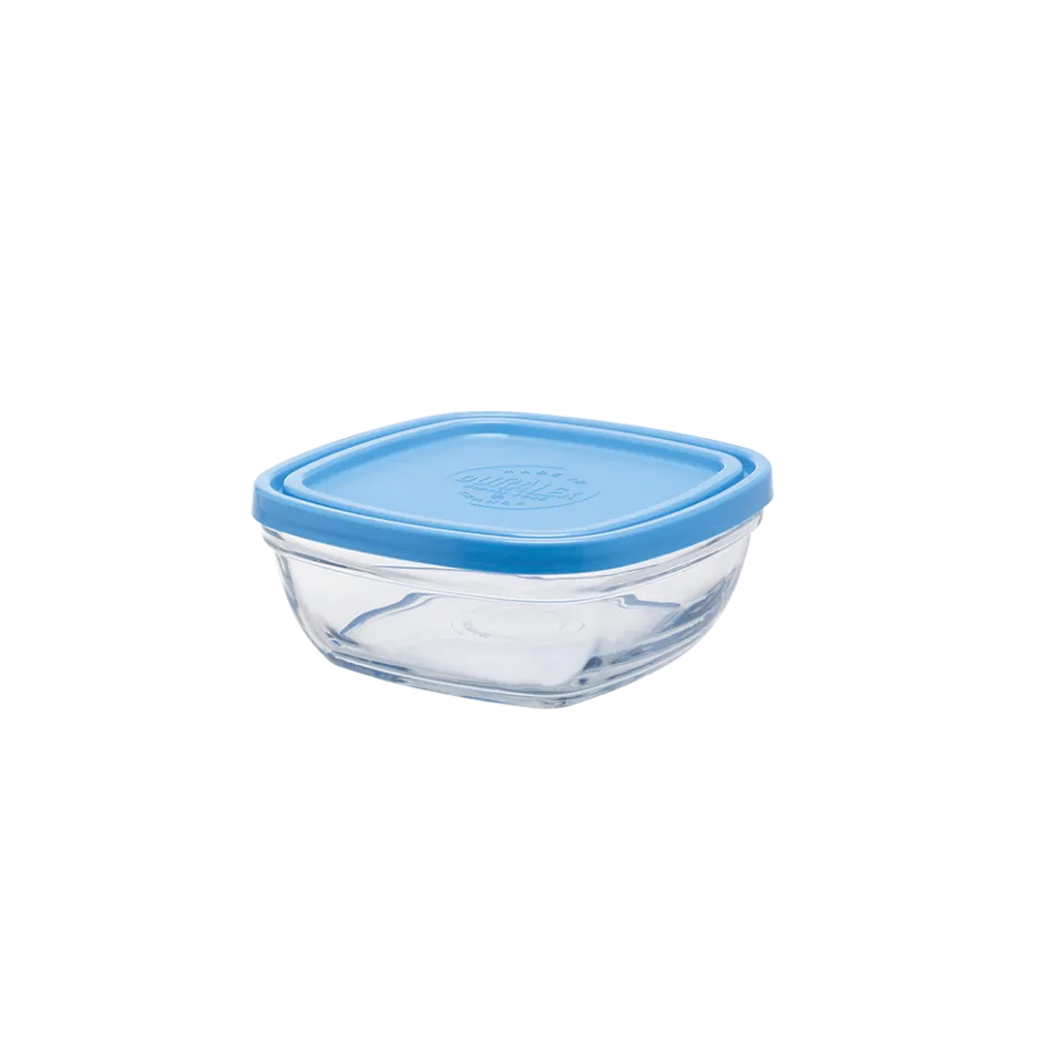 Duralex Professionnels De La Restauration|Boîtes Carrées>Freshbox - Boite de conservation carrée couvercle bleu 61cl