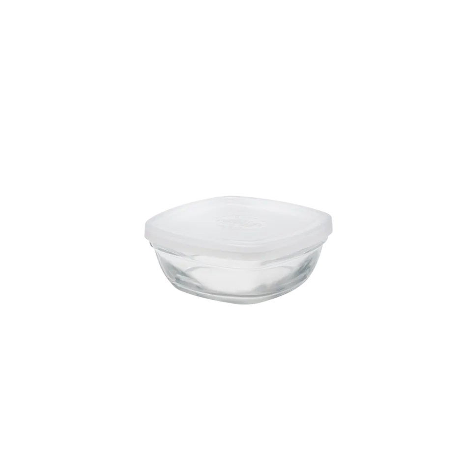 Duralex Boîtes Carrées>Freshbox - Boite de conservation carrée couvercle blanc 30cl