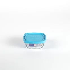 Duralex Professionnels De La Restauration|Boîtes Carrées>Freshbox - Boite de conservation carrée couvercle bleu 30cl