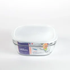 Duralex Boîtes Carrées>Freshbox - Boite de conservation carrée couvercle blanc 2L