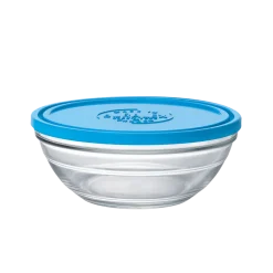 Duralex Professionnels De La Restauration|Boîtes Rondes>Freshbox - Boite de conservation ronde couvercle bleu 1,59L