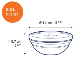 Duralex Professionnels De La Restauration|Kits>Freshbox - 3 boites de conservation rondes multi-tailles