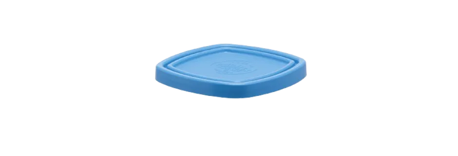 Duralex Professionnels De La Restauration|Couvercles>Freshbox - Couvercle Bleu carré - 9cm