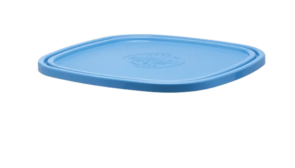 Duralex Professionnels De La Restauration|Couvercles>Freshbox - Couvercle Bleu carré - 23cm