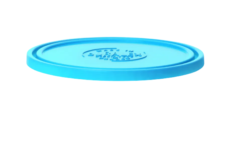 Duralex Professionnels De La Restauration|Couvercles>Freshbox - Couvercle Bleu rond - 17cm