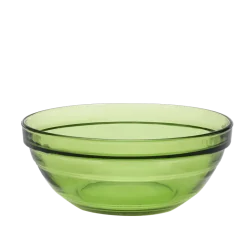 Duralex Professionnels De La Restauration|Saladiers>Le Gigogne - Saladier en verre Empilable 97cl - 17cm Vert