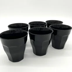 Duralex Professionnels De La Restauration|Verres À Eau>Le Picardie Noir brillant - Verre 25cl