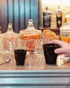 Duralex Professionnels De La Restauration|Verres À Eau>Le Picardie Noir brillant - Verre 25cl
