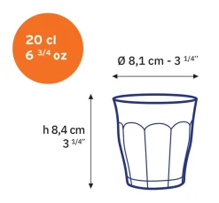 Duralex Professionnels De La Restauration|Verres À Eau>Le Picardie - Verre à eau - transparent - 20cl