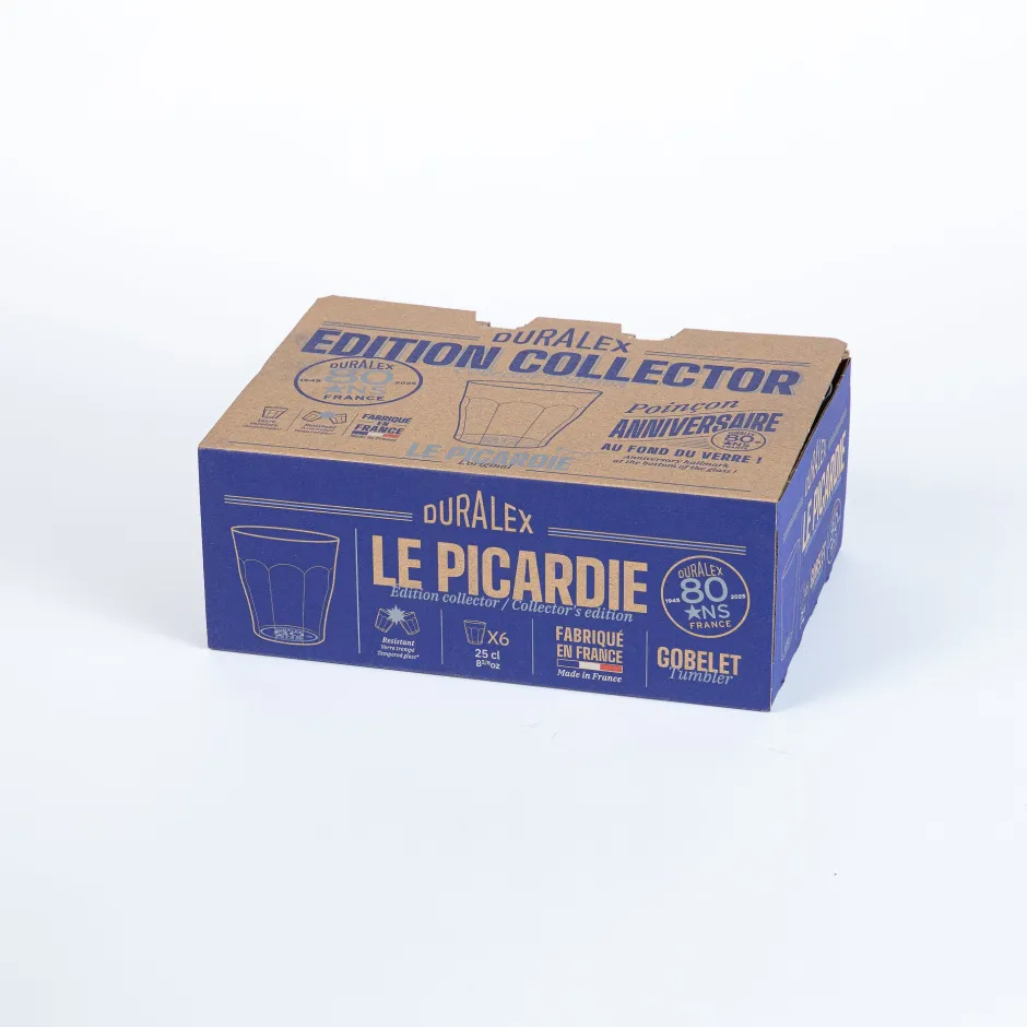 Duralex Verres À Eau>Le Picardie - Verre transparent 25cl - 80 ans