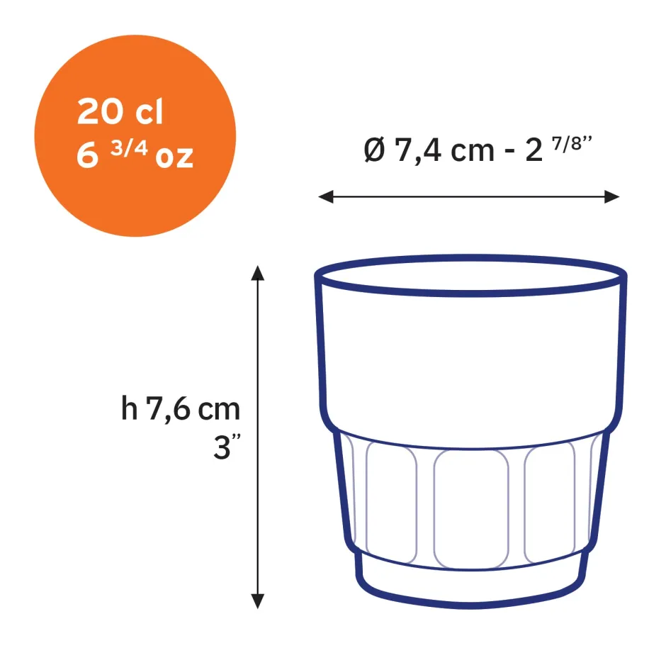 Duralex Professionnels De La Restauration|Verres À Eau>Lola - Verre transparent 20cl