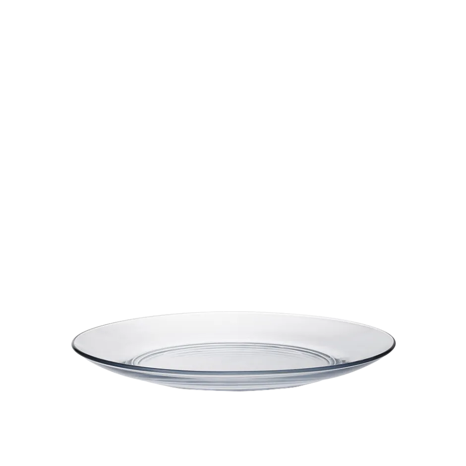 Duralex Professionnels De La Restauration|Assiettes>Lys - Assiettes à dessert en verre transparent x6 - 19cm