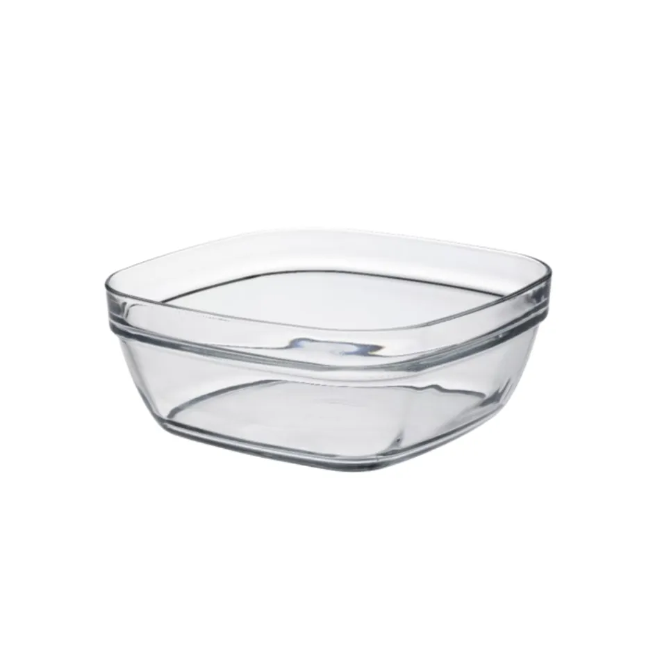 Duralex Professionnels De La Restauration|Saladiers>Lys - Saladier carré transparent 2l