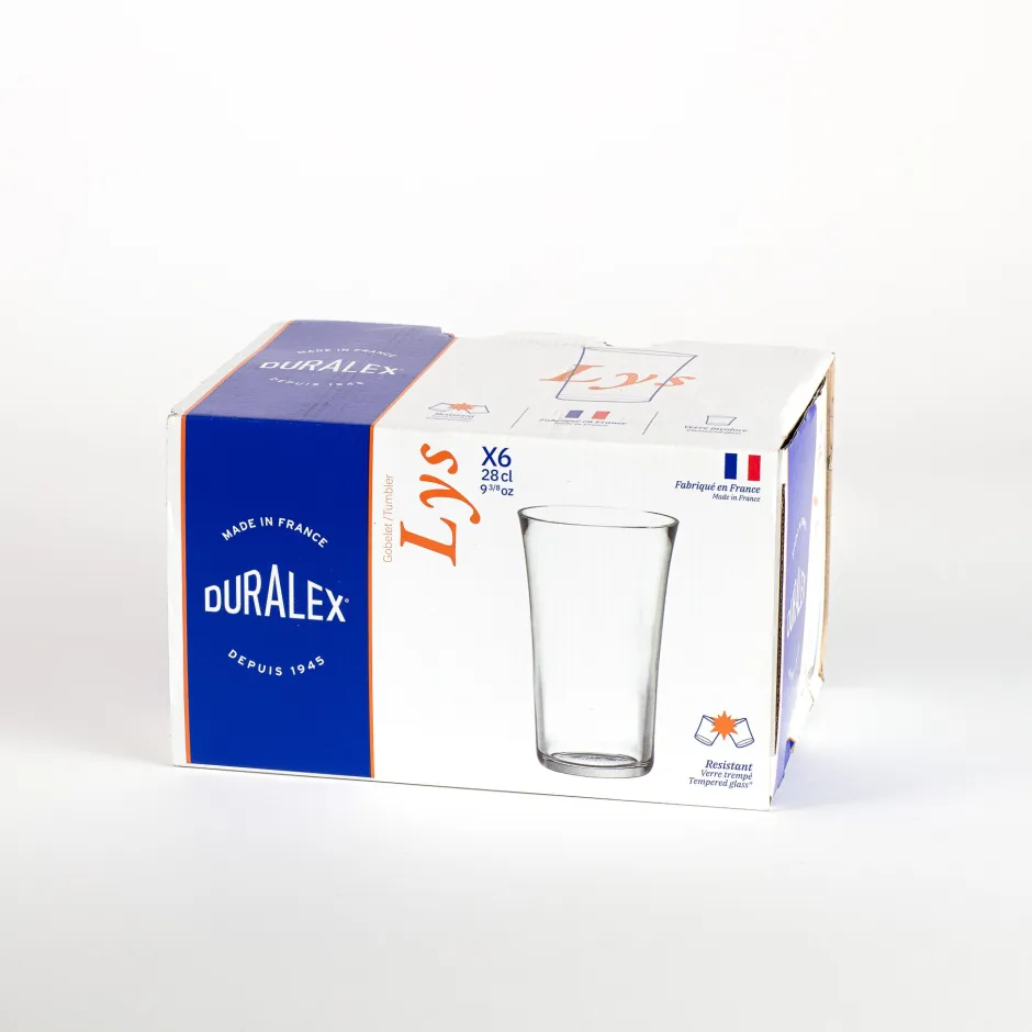 Duralex Professionnels De La Restauration|Verres À Eau>Lys - Verre Transparent 28 cl