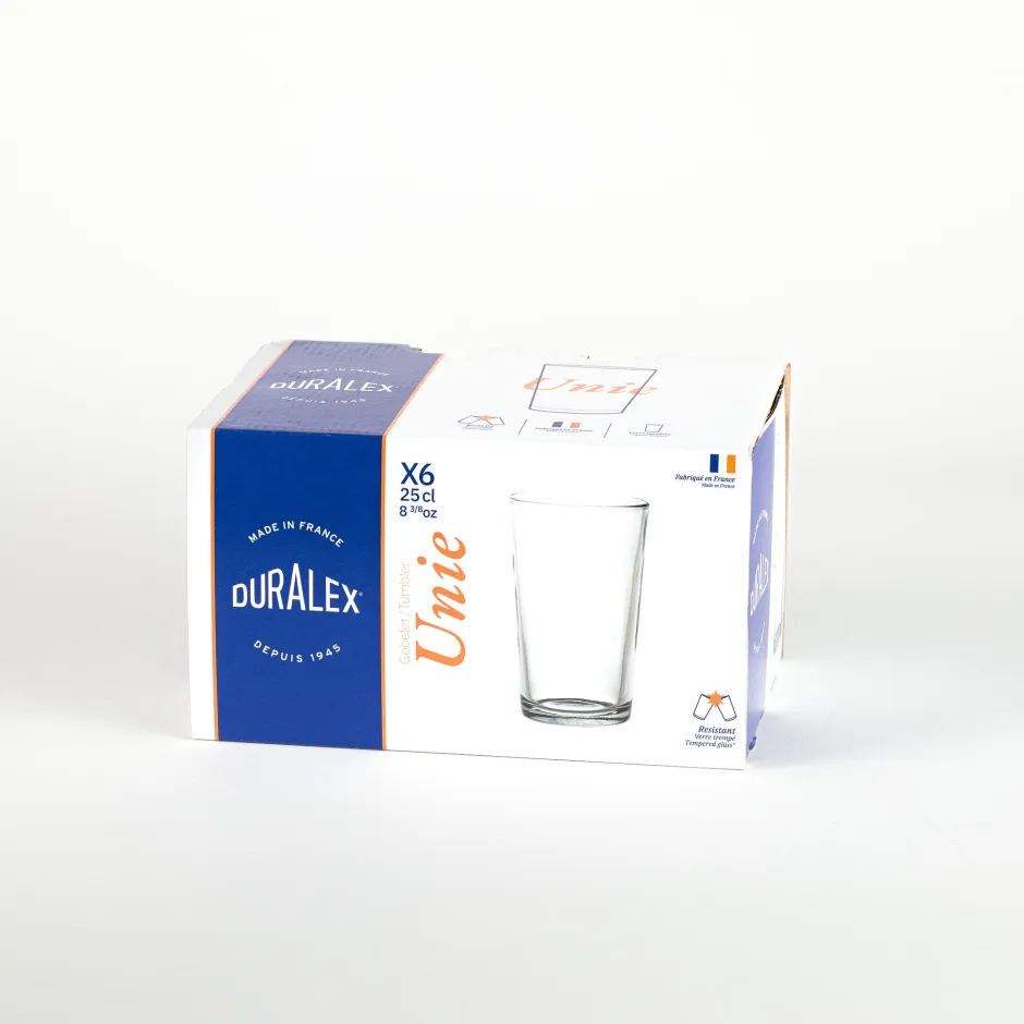 Duralex Professionnels De La Restauration|Verres À Eau>Unie - Verre transparent 25 cl