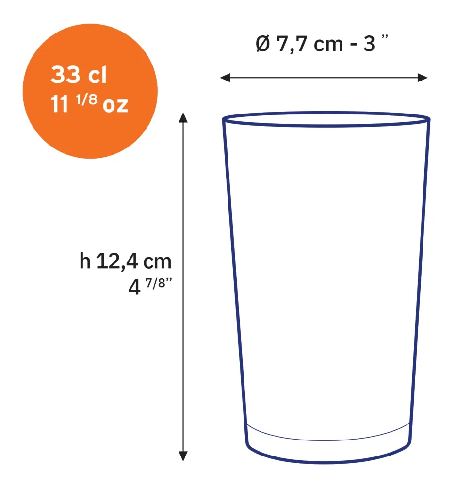 Duralex Professionnels De La Restauration|Verres À Eau>Unie - Verre transparent 33 cl