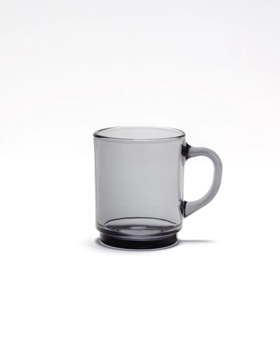 Duralex Professionnels De La Restauration|Mugs>Versailles - Mug en verre Gris 26 cl