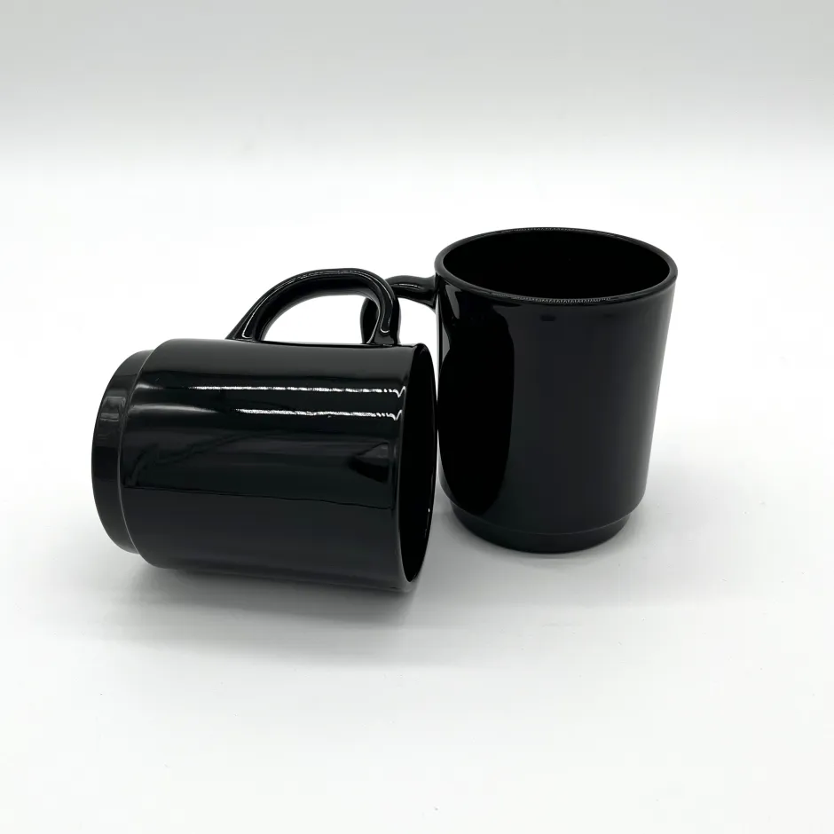 Duralex Professionnels De La Restauration|Mugs>Versailles - Mug en verre Noir 26 cl