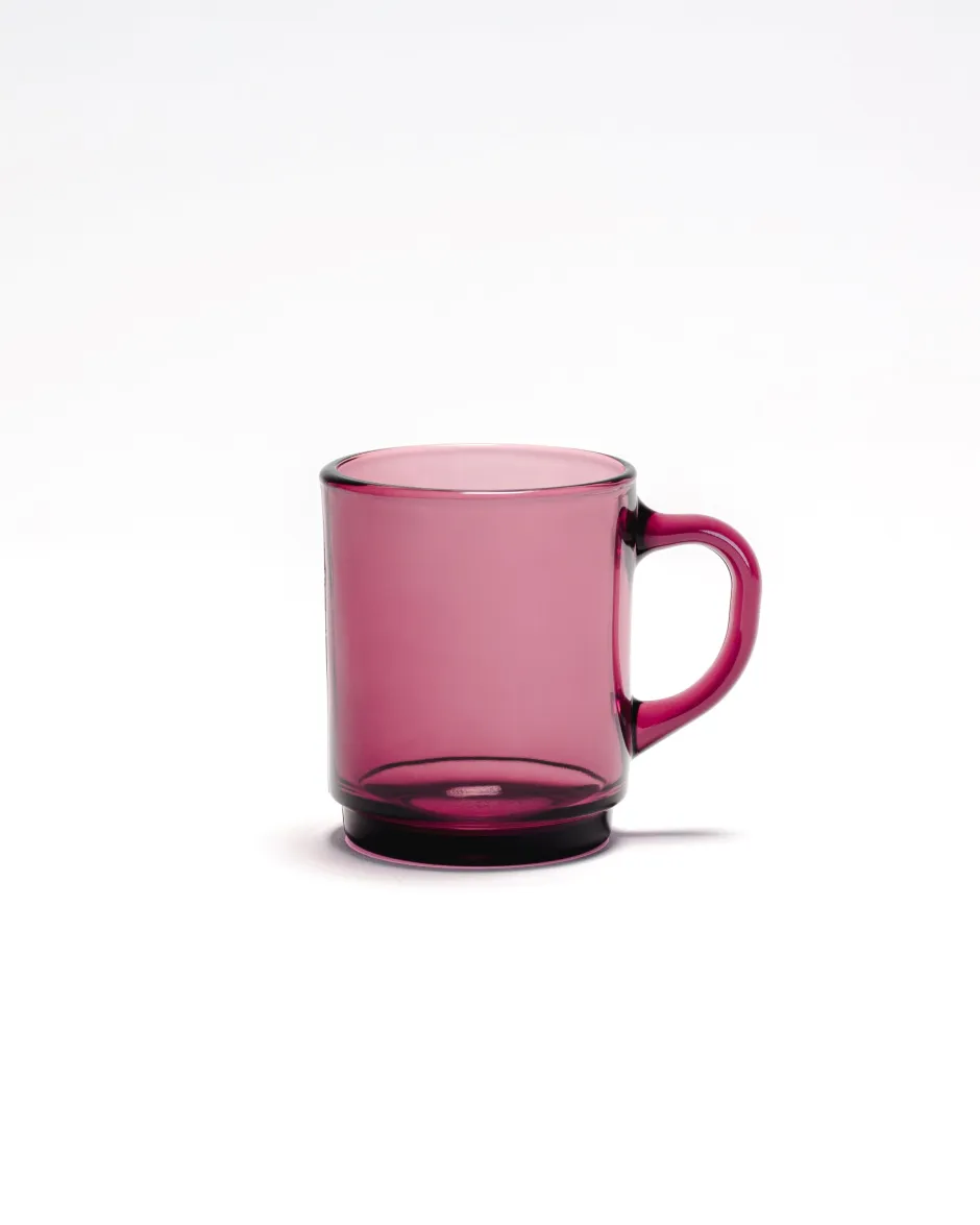 Duralex Professionnels De La Restauration|Mugs>Versailles - Mug en verre Prune 26 cl