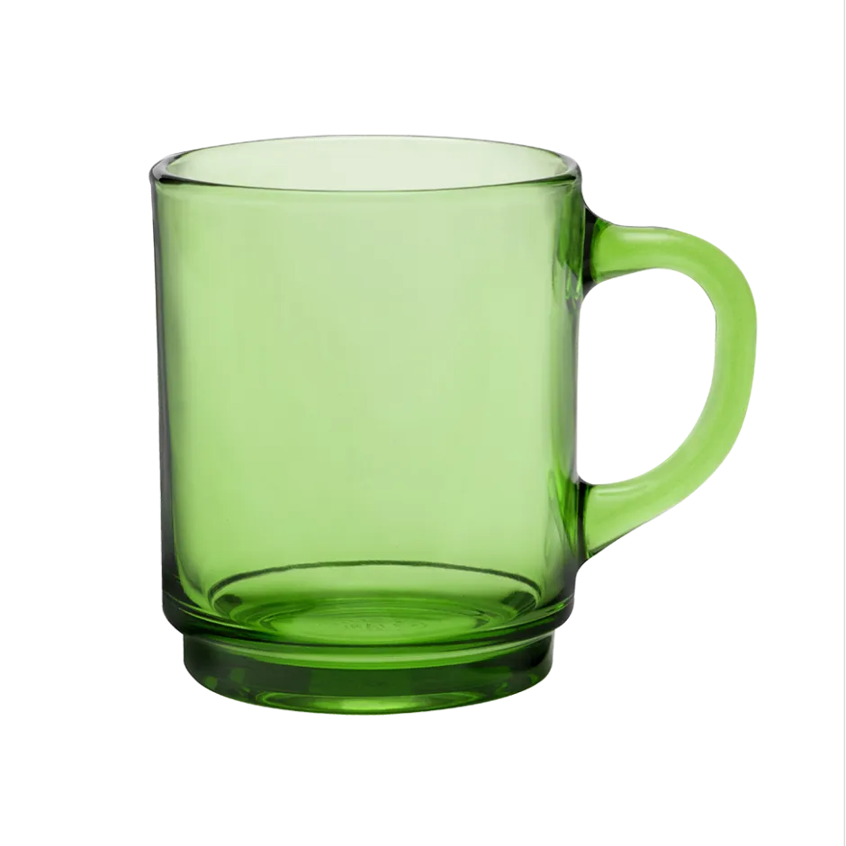 Duralex Professionnels De La Restauration|Mugs>Versailles - Mug en verre Vert 26 cl